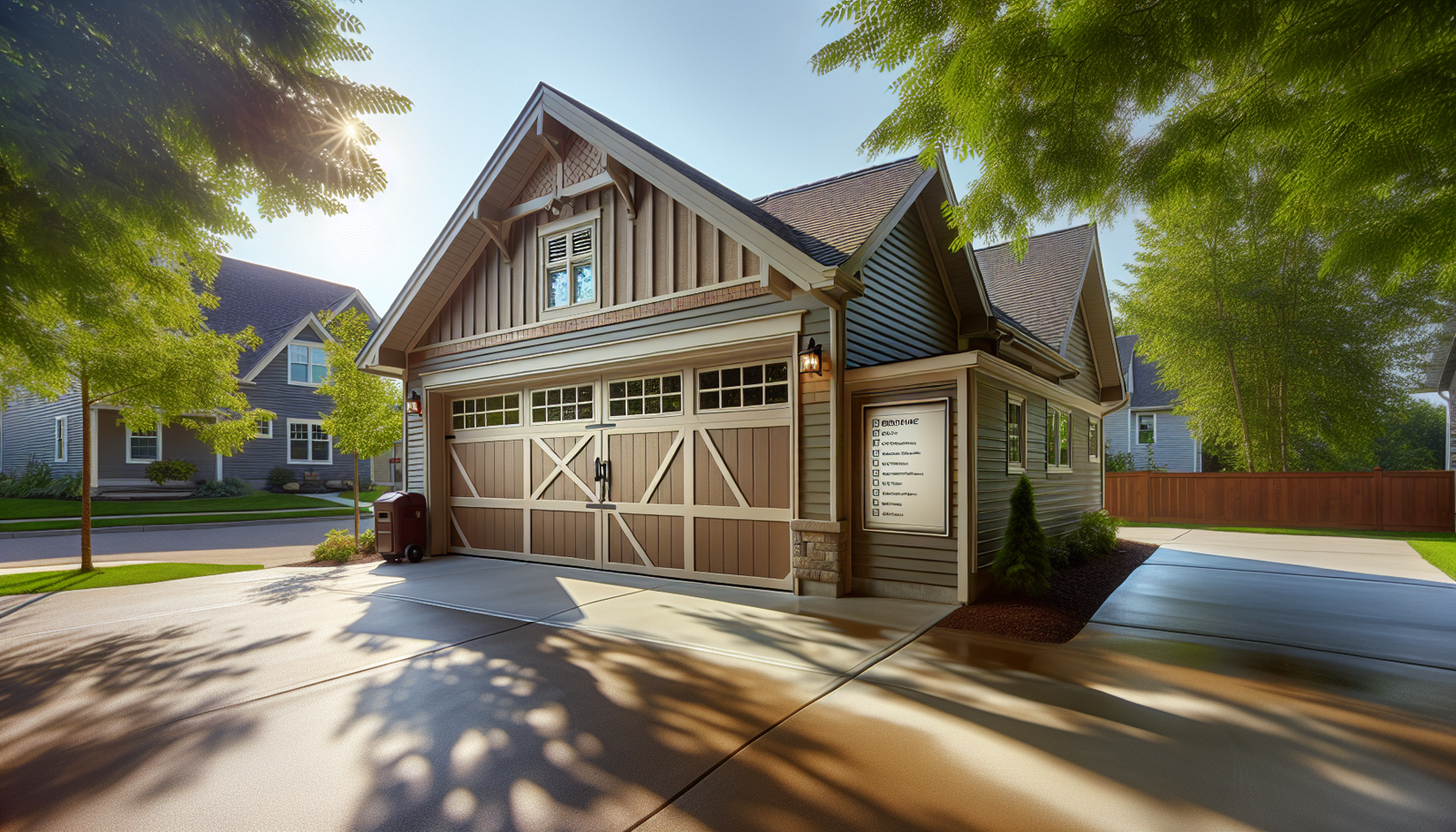 Seasonal Garage Door Maintenance Checklist for Wakefield, MA – Light Garage Door Repair