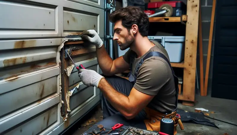 Garage Door Panel Replacement — Montrose