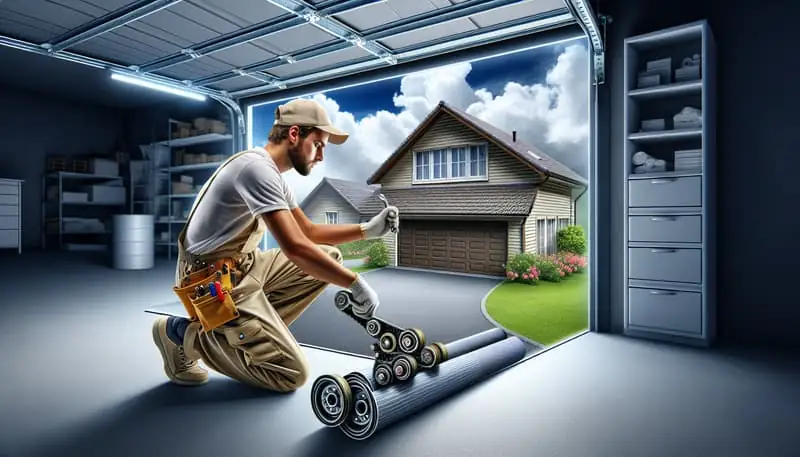 Garage Door Roller Replacement in Glendale