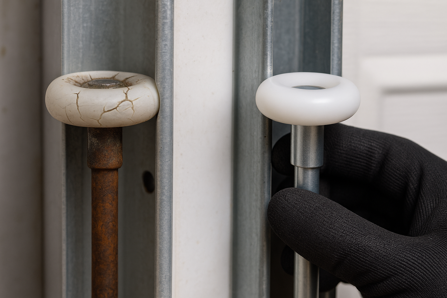 Garage Door Roller Replacement service in Wakefield