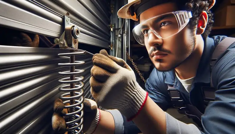 Garage Door Spring Repair — Farm Hill