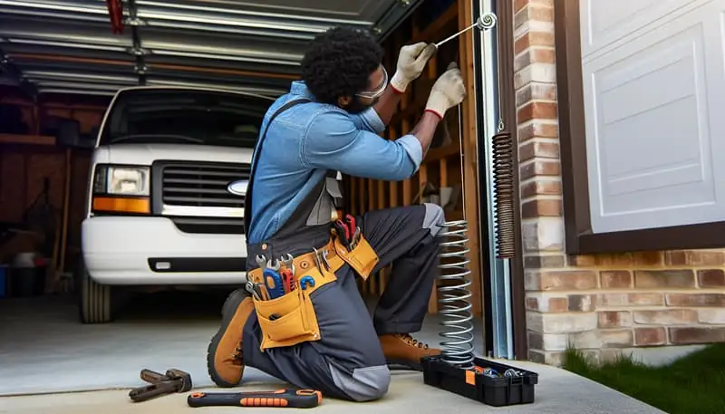 Garage Door Spring Repair — Wakefield Junction