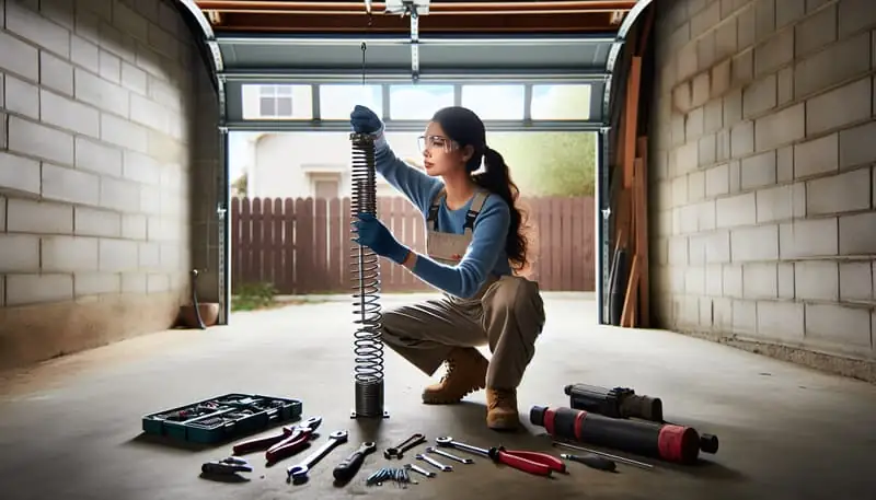 Garage Door Spring Repair — Montrose