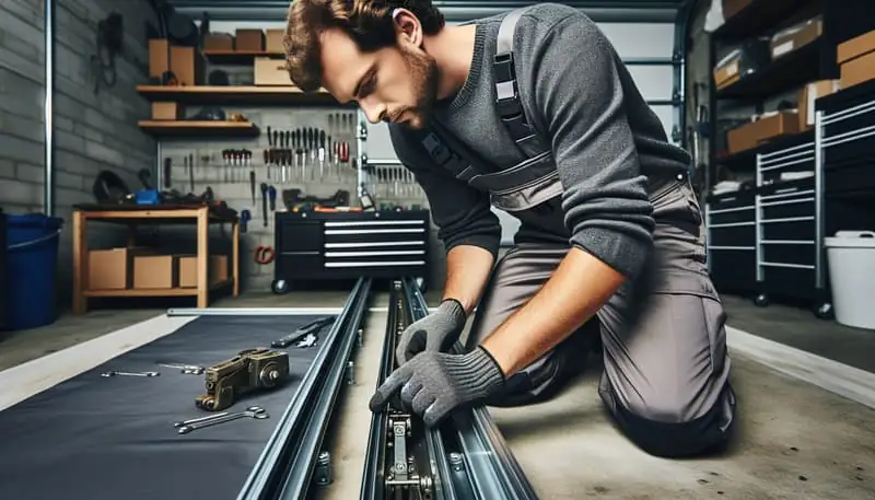 Garage Door Track Repair — Montrose