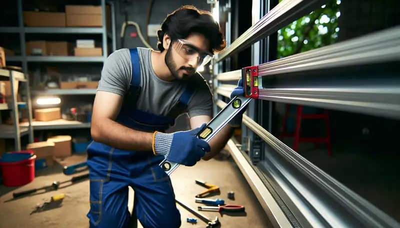Garage Door Track Repair — Winchester